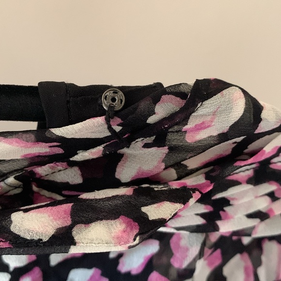 Diane Von Furstenberg Blouse with Camisole Tank Shell - Small - Picture 6 of 8